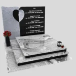 Nagrobek podwójny z rzeźbą serca CK 116 zdjęcie 48