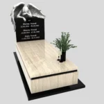 Nagrobek pojedynczy z grawerem anioła K 125 zdjęcie 38