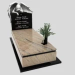 Nagrobek pojedynczy z grawerem anioła K 125 zdjęcie 43