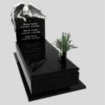 Nagrobek pojedynczy z grawerem anioła K 125 zdjęcie 45