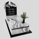 Nagrobek pojedynczy z grawerem anioła K 125 zdjęcie 48