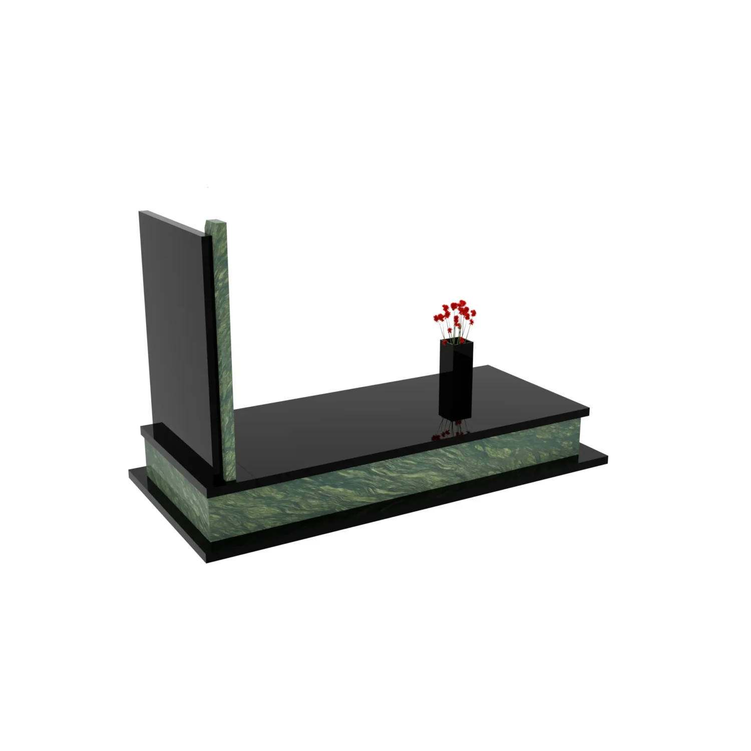 Nagrobek pojedynczy z krzyżem K 124+360 – photo №8