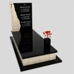 Nagrobek pojedynczy z krzyżem K 124 zdjęcie 38