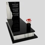 Nagrobek pojedynczy z krzyżem K 124 zdjęcie 41