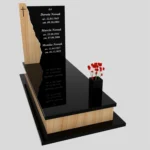 Nagrobek pojedynczy z krzyżem K 124 zdjęcie 46