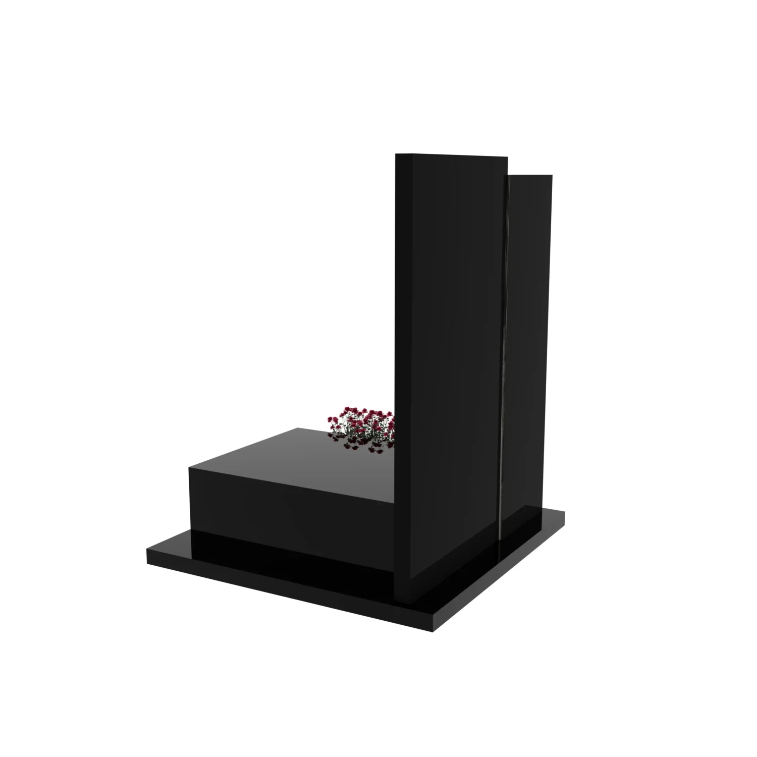 Nagrobek urnowy z grawerem Jezusa U 127+360 – photo №12