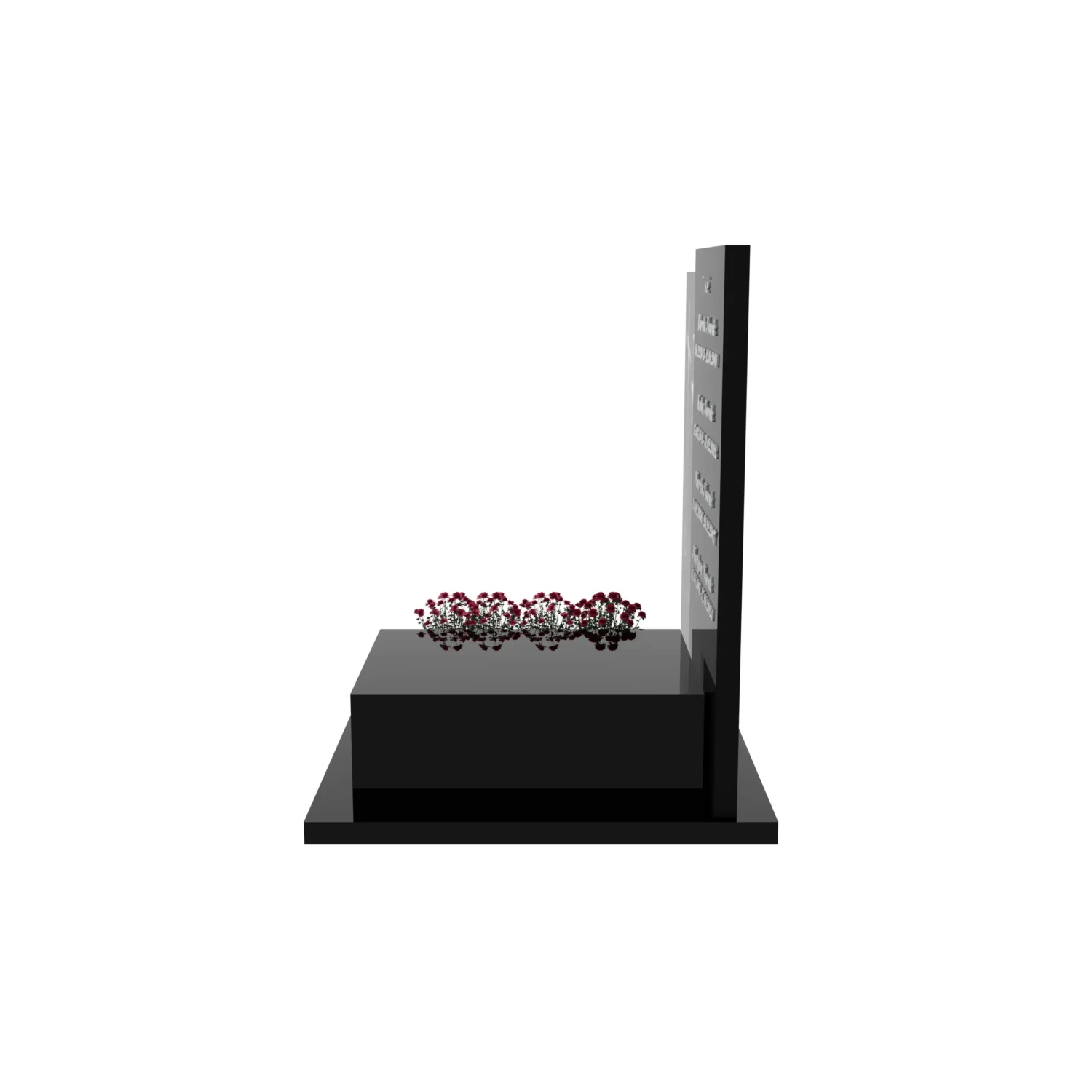 Nagrobek urnowy z grawerem Jezusa U 127+360 – photo №11