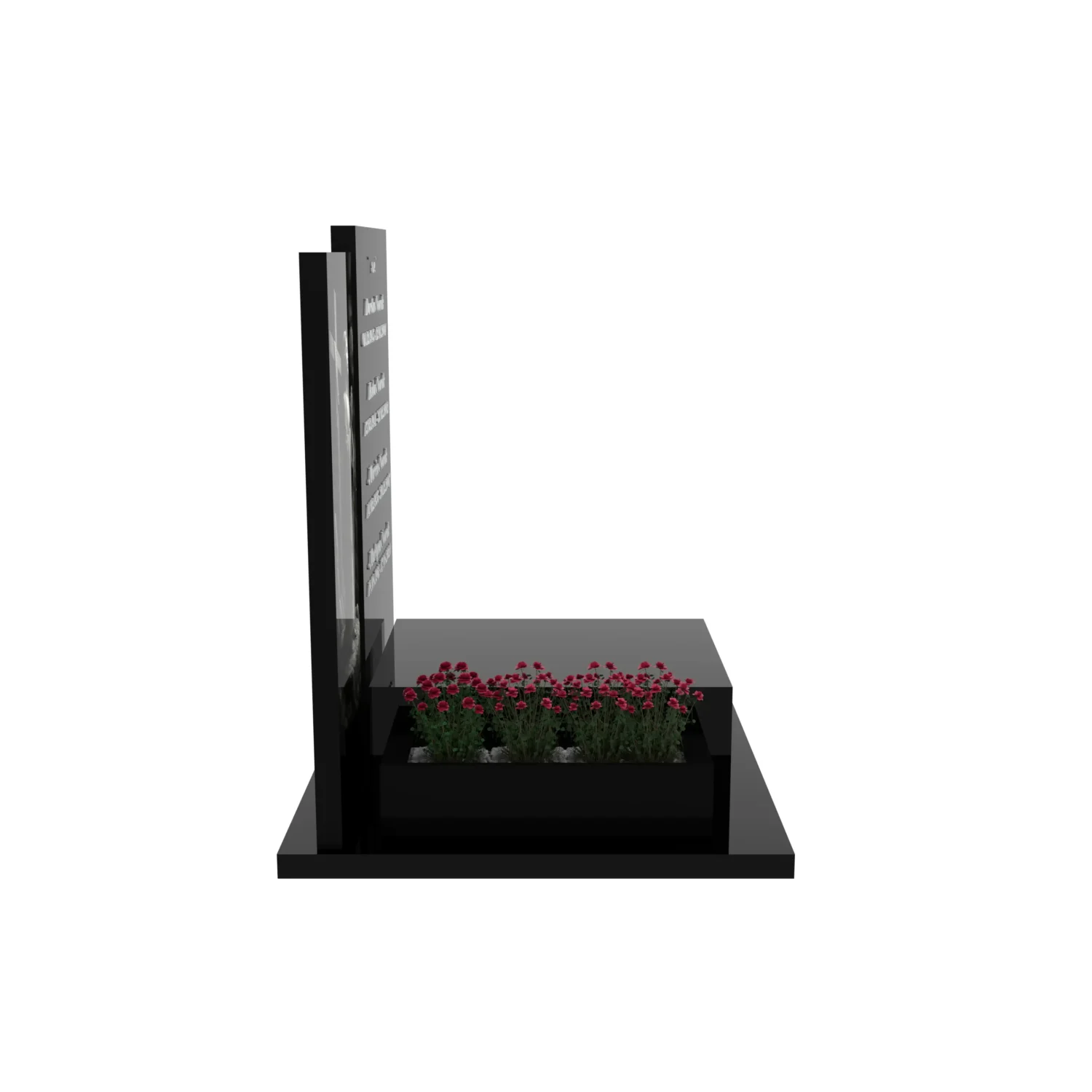 Nagrobek urnowy z grawerem Jezusa U 127+360 – photo №5