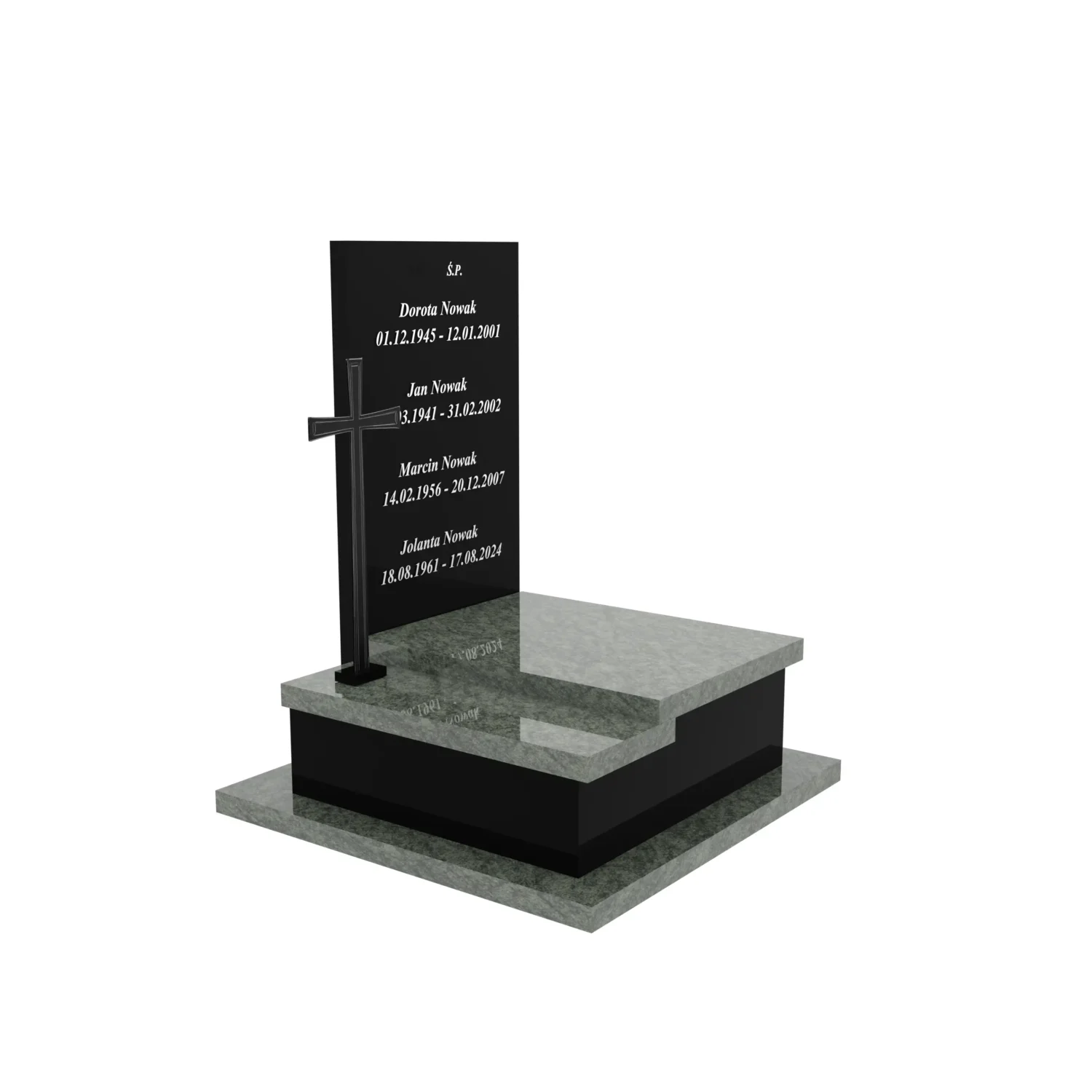 Nagrobek urnowy z kryżem U 126+360 – photo №9