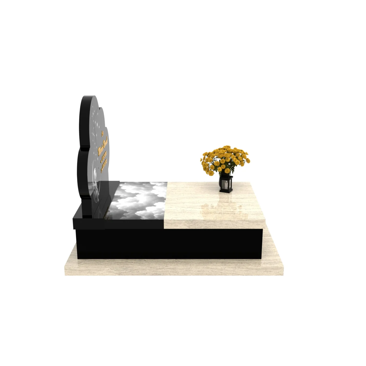 Nagrobek dla dziecka z grawerem aniołka D 88+360 – photo №9