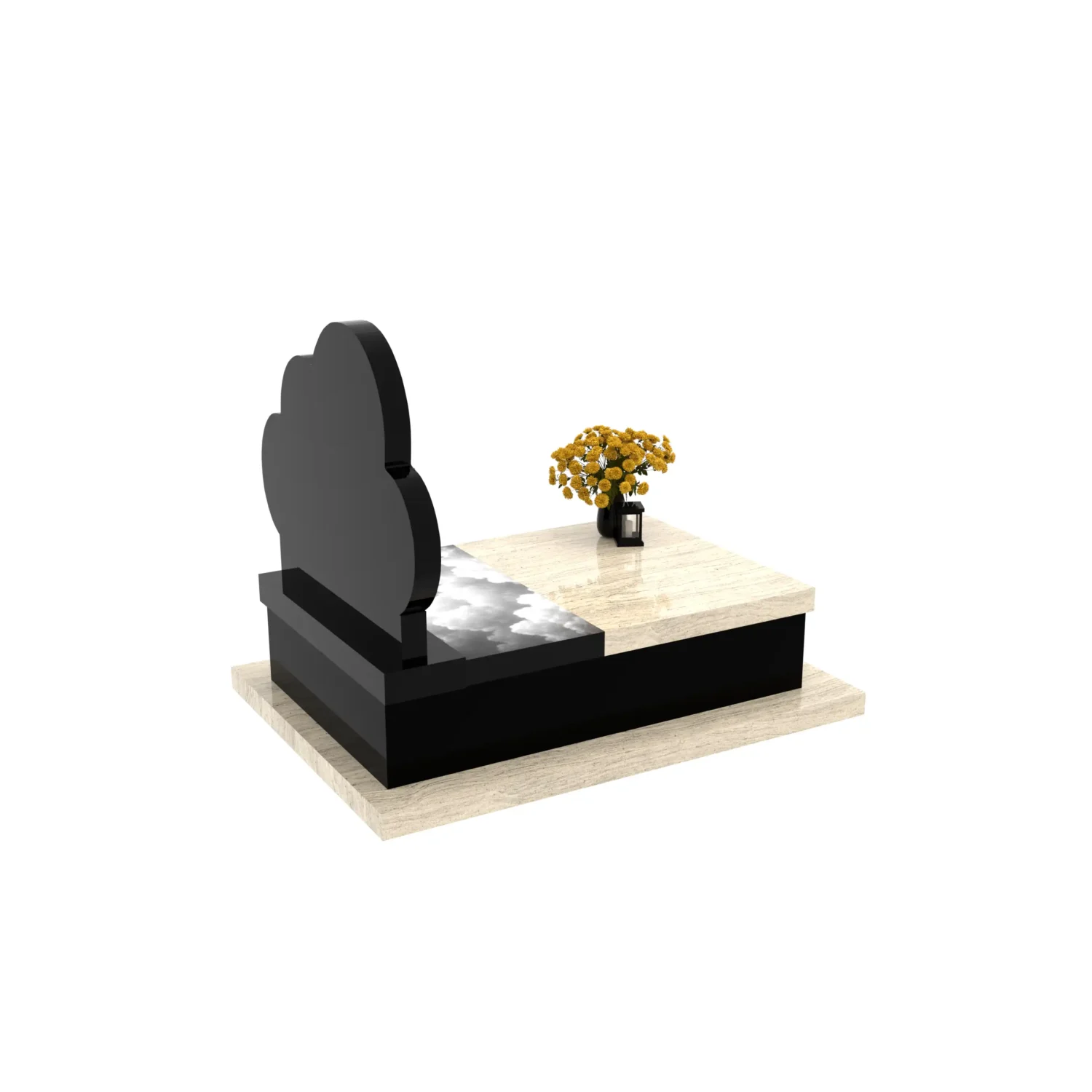 Nagrobek dla dziecka z grawerem aniołka D 88+360 – photo №8