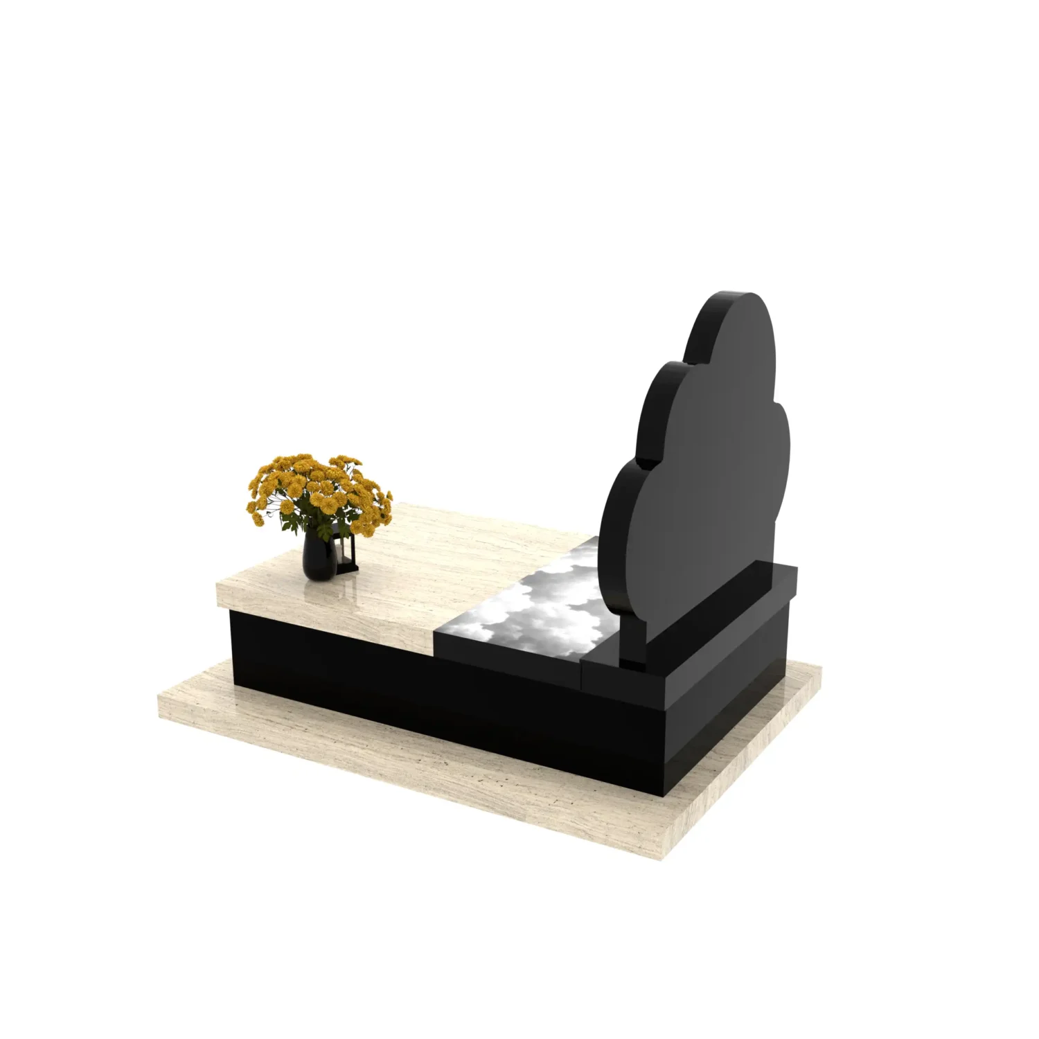 Nagrobek dla dziecka z grawerem aniołka D 88+360 – photo №4