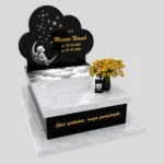 Nagrobek dla dziecka z grawerem aniołka D 88 zdjęcie 37