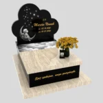 Nagrobek dla dziecka z grawerem aniołka D 88 zdjęcie 39