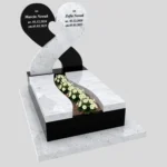 Nagrobek dla dziecka z sercem i miejscem na kwiaty D 87 zdjęcie 37