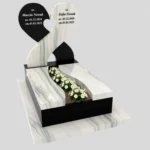 Nagrobek dla dziecka z sercem i miejscem na kwiaty D 87 zdjęcie 41