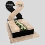 Nagrobek dla dziecka z sercem i miejscem na kwiaty D 87 zdjęcie 44