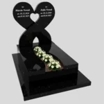 Nagrobek dla dziecka z sercem i miejscem na kwiaty D 87 zdjęcie 45