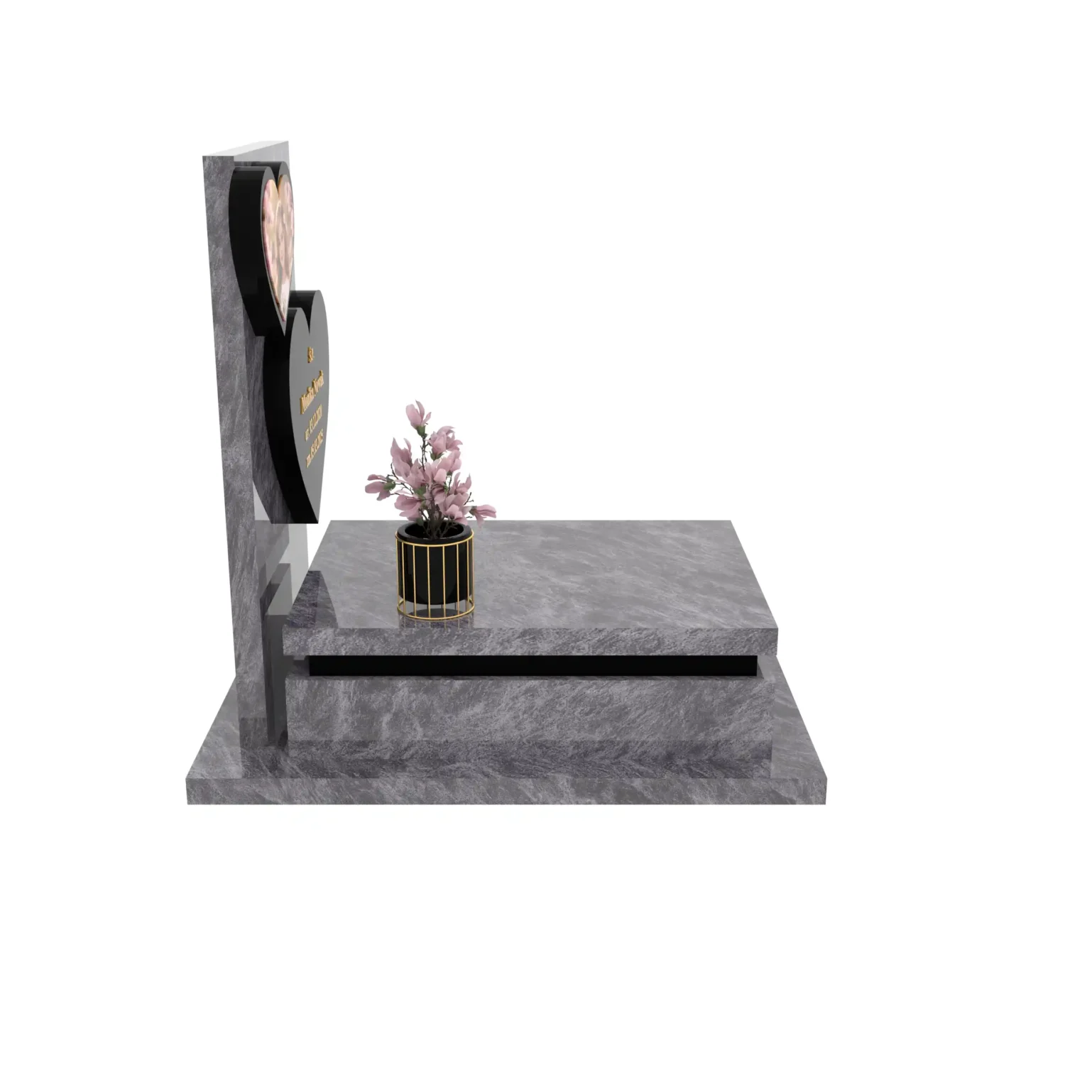 Nagrobek dla dziecka z sercem i zdjęciem D 86+360 – photo №9