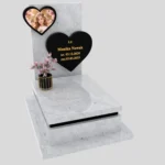 Nagrobek dla dziecka z sercem i zdjęciem D 86 zdjęcie 39