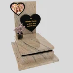 Nagrobek dla dziecka z sercem i zdjęciem D 86 zdjęcie 44