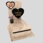 Nagrobek dla dziecka z sercem i zdjęciem D 86 zdjęcie 45
