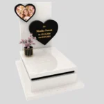 Nagrobek dla dziecka z sercem i zdjęciem D 86 zdjęcie 46