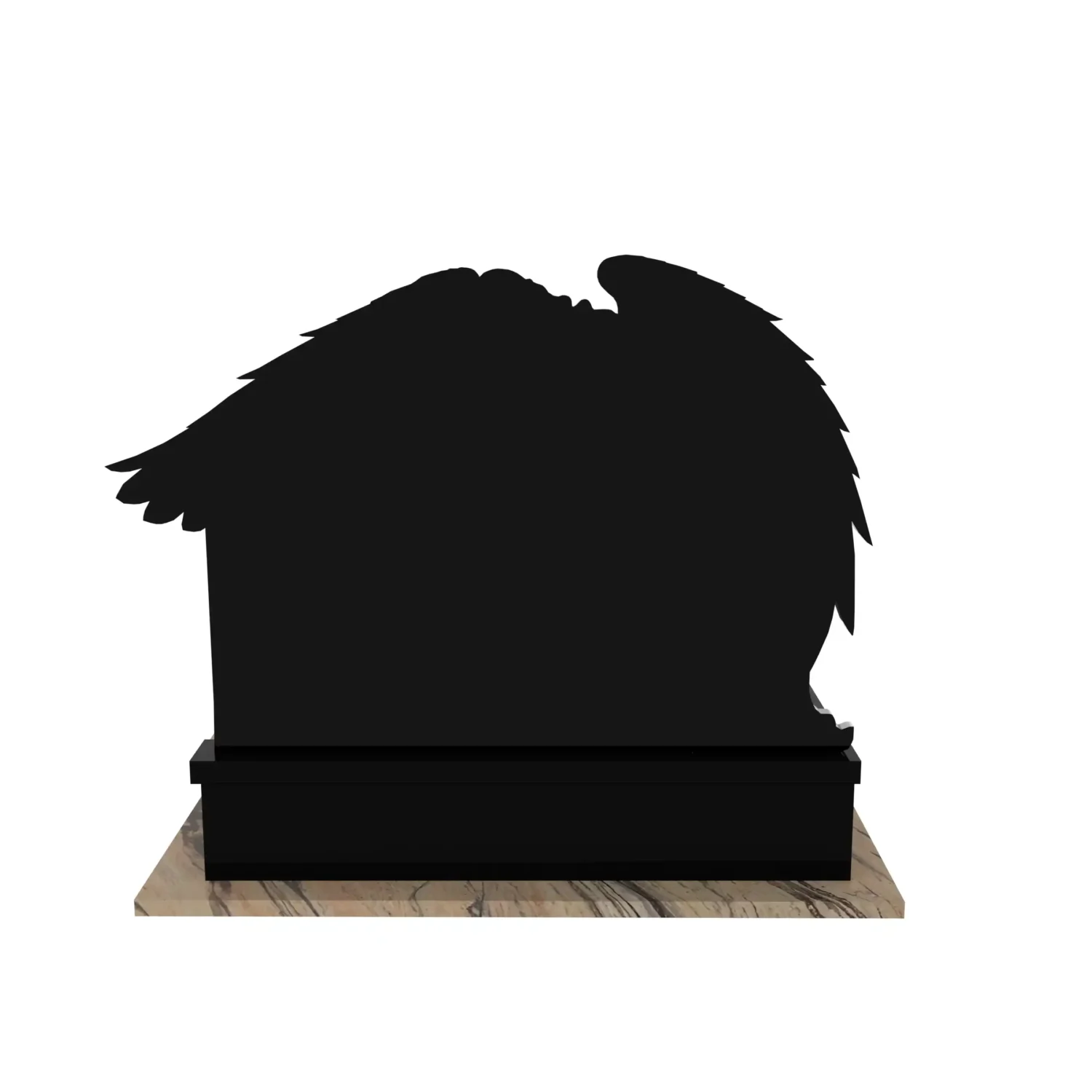 Nagrobek podwójny z grawerem anioła KD 71+360 – photo №6