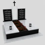 Nagrobek podwójny z krzyżem KD 72 zdjęcie 38