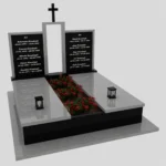 Nagrobek podwójny z krzyżem KD 72 zdjęcie 41