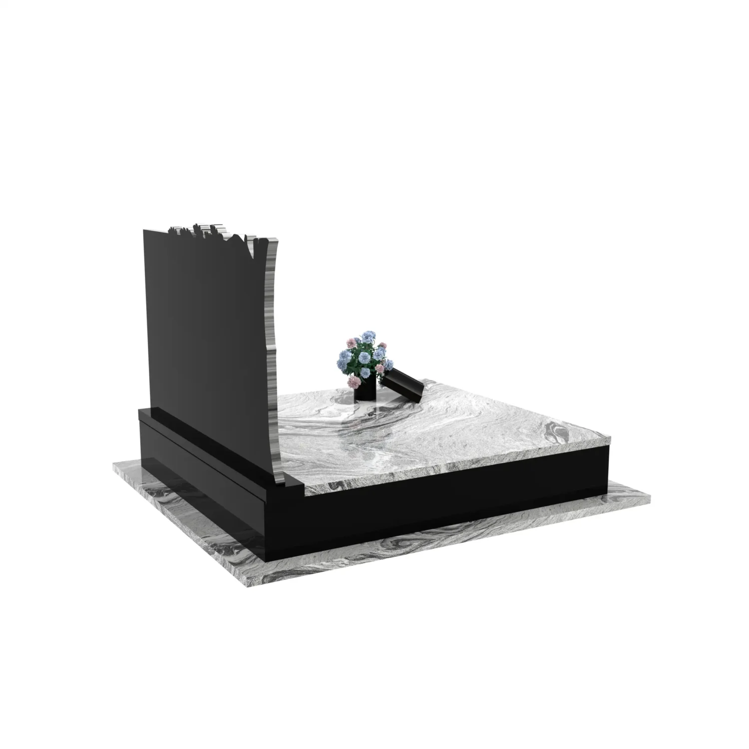 Nagrobek podwójny z rzeźbą drzewa CK 118+360 – photo №8