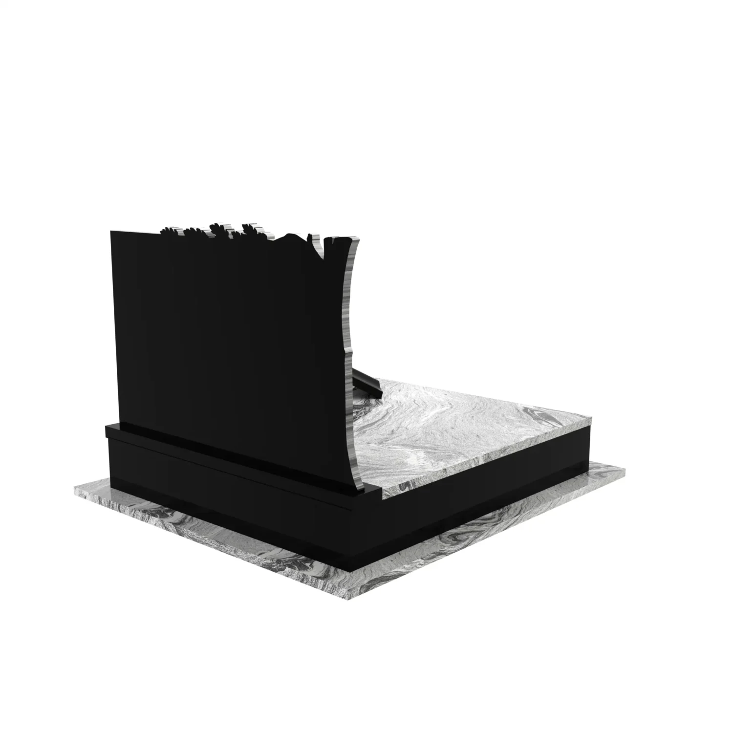 Nagrobek podwójny z rzeźbą drzewa CK 118+360 – photo №7