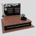 Nagrobek podwójny z rzeźbą drzewa CK 118 zdjęcie 36