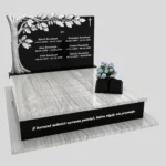 Nagrobek podwójny z rzeźbą drzewa CK 118 zdjęcie 39