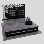 Nagrobek podwójny z rzeźbą drzewa CK 118 zdjęcie 44