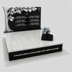 Nagrobek podwójny z rzeźbą drzewa CK 118 zdjęcie 47