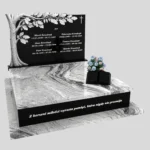 Nagrobek podwójny z rzeźbą drzewa CK 118 zdjęcie 48