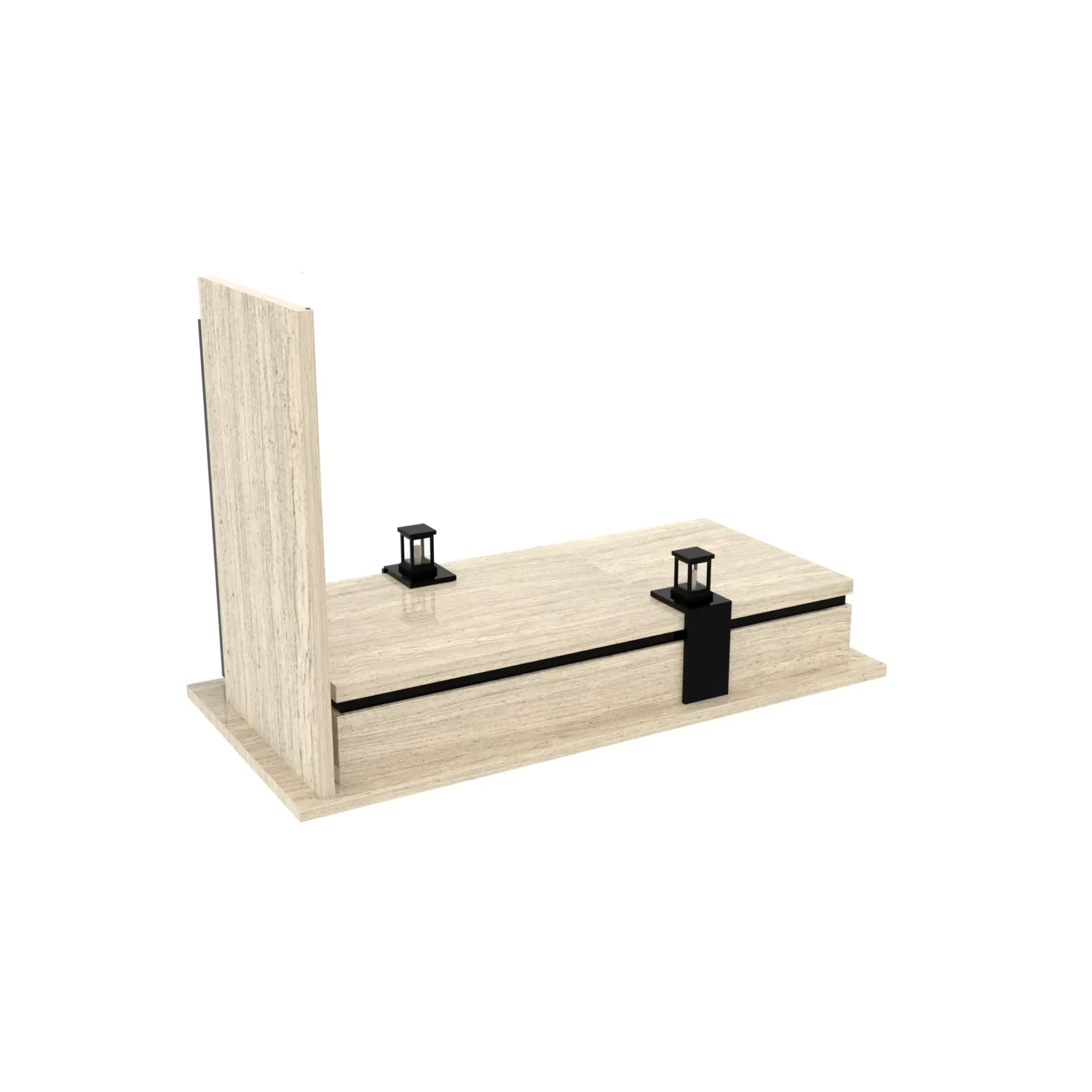 Nagrobek pojedynczy z grawerem natury K 129+360 – photo №12