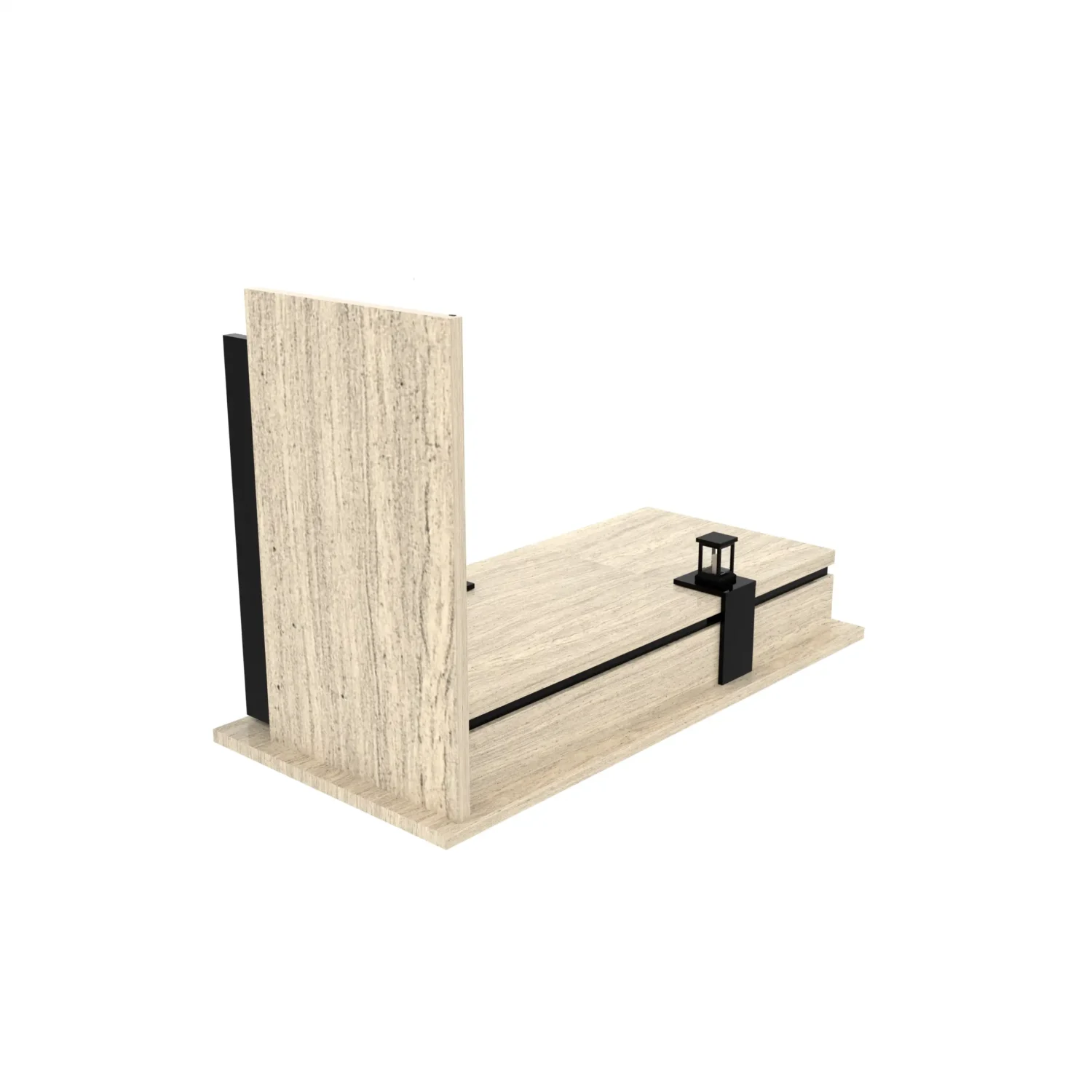 Nagrobek pojedynczy z grawerem natury K 129+360 – photo №11