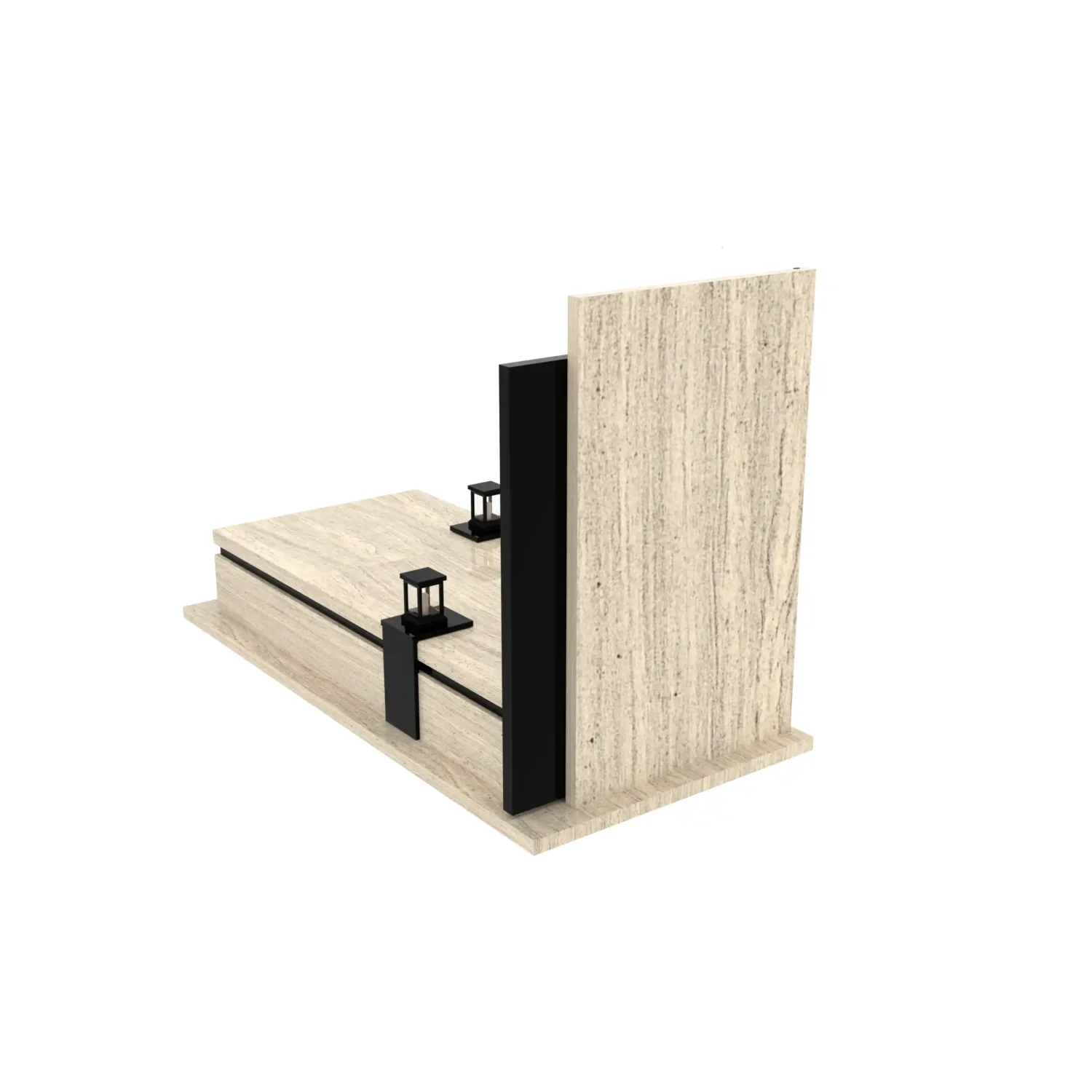 Nagrobek pojedynczy z grawerem natury K 129+360 – photo №9