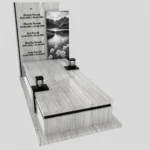 Nagrobek pojedynczy z grawerem natury K 129 zdjęcie 37