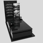 Nagrobek pojedynczy z grawerem natury K 129 zdjęcie 39