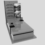 Nagrobek pojedynczy z grawerem natury K 129 zdjęcie 42