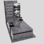 Nagrobek pojedynczy z grawerem natury K 129 zdjęcie 43