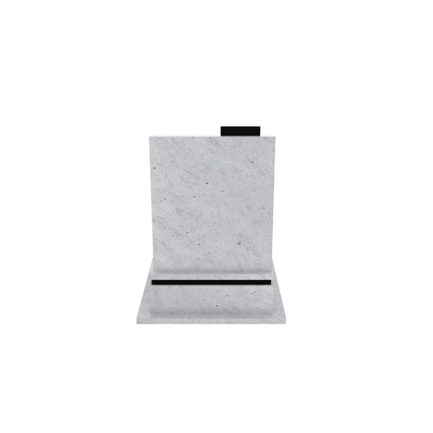 Nagrobek pojedynczy z grawerem róż i krzyża K 126+360 – photo №6