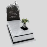 Nagrobek pojedynczy z rzeźbą gołębi CK 184 zdjęcie 37