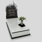 Nagrobek pojedynczy z rzeźbą gołębi CK 184 zdjęcie 47