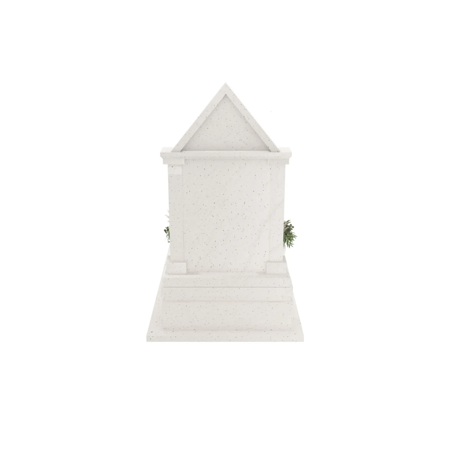 Nagrobek pojedynczy ze skrzydłami i daszkiem K 127+360 – photo №5