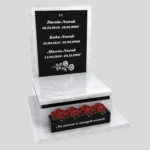 Nagrobek urnowy z grawerem róż U 131 zdjęcie 37