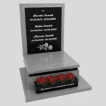 Nagrobek urnowy z grawerem róż U 131 zdjęcie 40